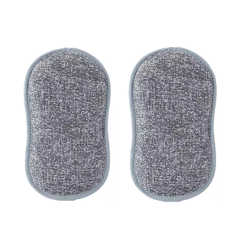 Двухсторонняя губка JORDAN & JUDY для мытья посуды, щетка для мытья посуды, поглощает воду и масло, легко моется и прочный