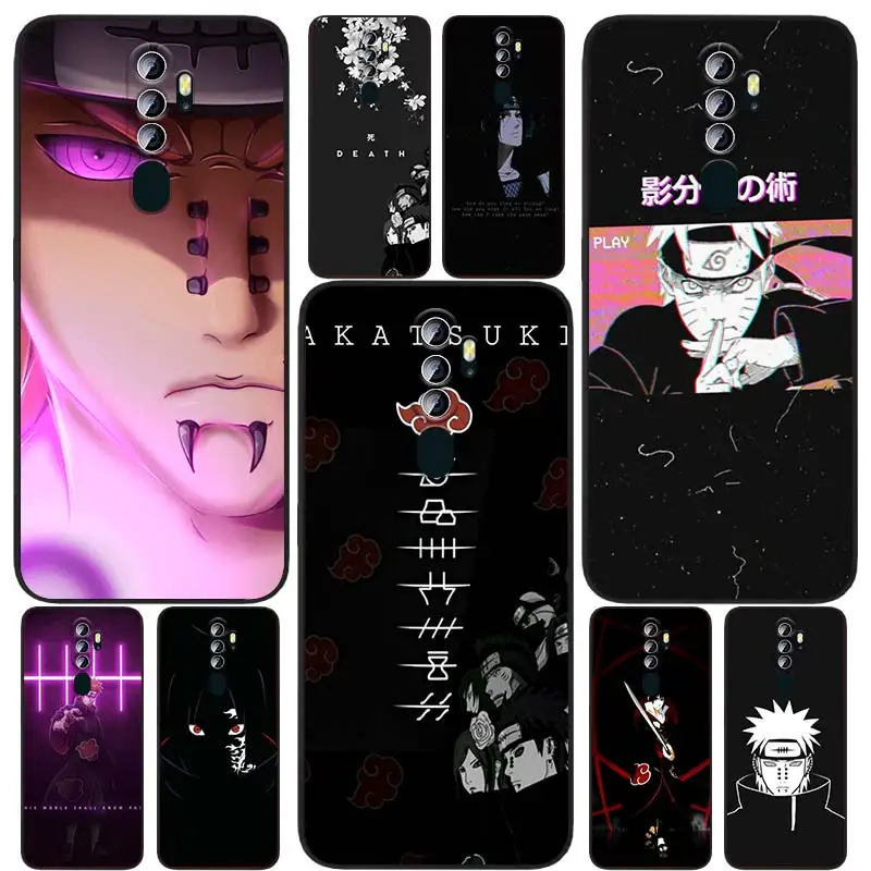 

Fashion Cool Naruto Art For OPPO Find X5 X3 X2 Neo Lite A74 A76 A72 A55 A54S A53 A53S A16S A16 A9 A5 5G Black Soft Phone Case