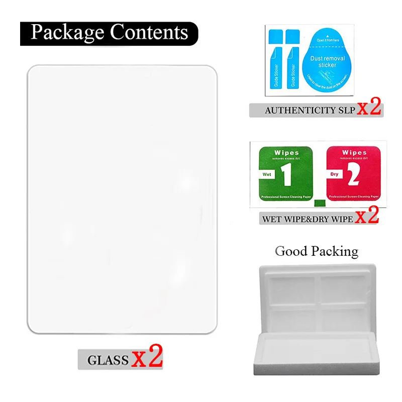 2pcs Tempered Glass Film For Blackview Tab 13 10.1 Inches Tablet PC HD Clear Protective Film Anti-shock Screen Protector Glass images - 6