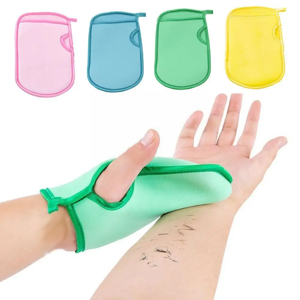 

Bath For Peeling Exfoliating Mitt Gloves For Shower Body Brush Towel Wash Moisturizing SPA Foam Body Massage Sponge Bath Pr W8S8