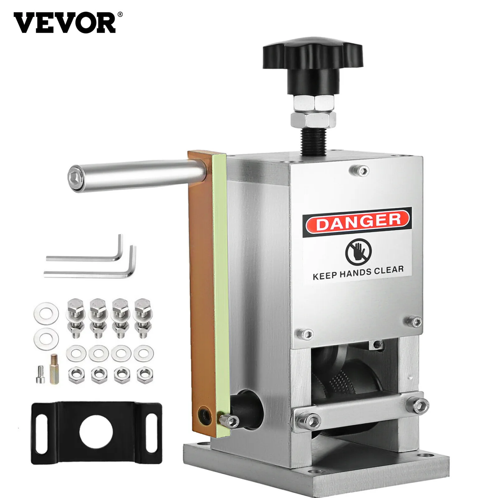 VEVOR Portable Wire Stripping Machine Hand Crank Cable Stripper For metal Wire Recycle Wire Cable Stripper Stripping1.5-25mm