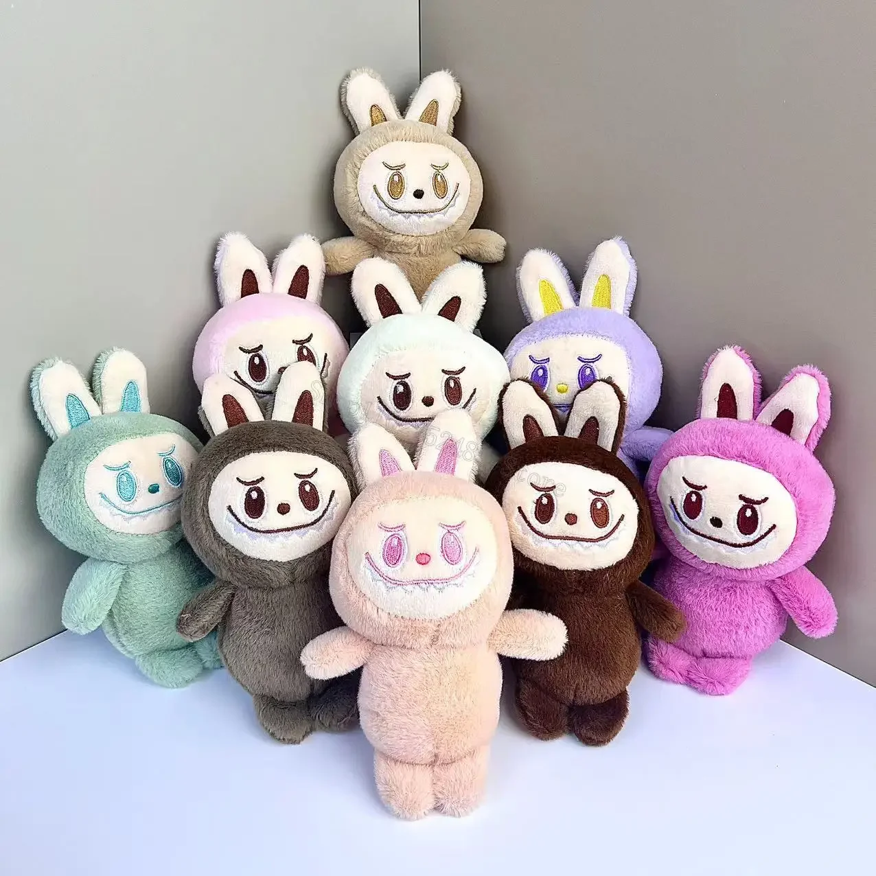 Плюши-Монстры из мультфильма Labubu игрушки кавайные аниме-фигурки куклы для