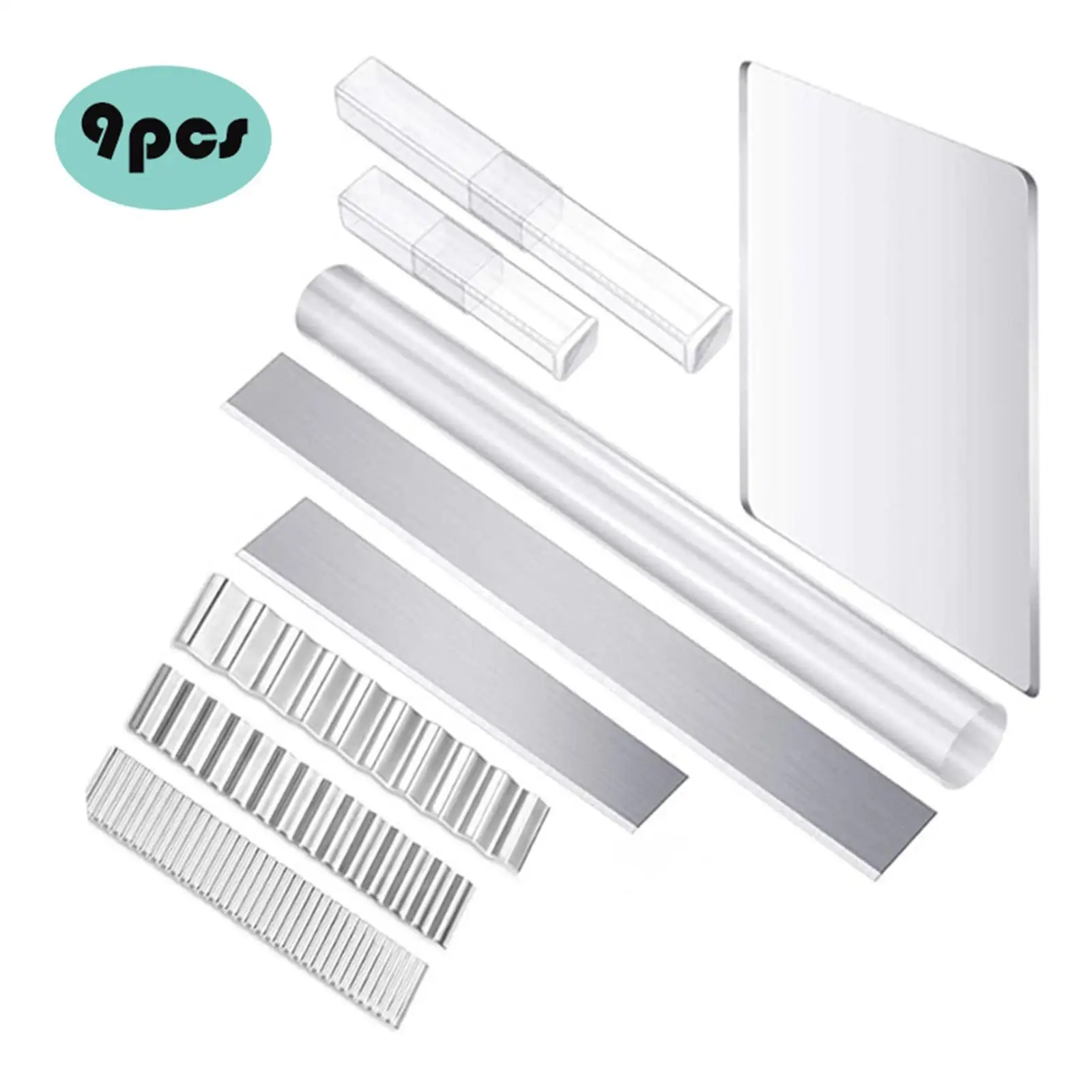 

Акриловый семейный набор, 9 шт., формирователь, Керамическая форма, инструменты для керамики, поделки «сделай сам»