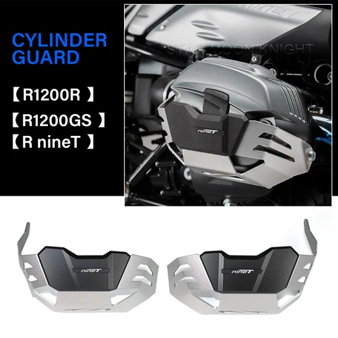 Защита головки цилиндра мотоцикла для BMW R Nine T Rnine T R1200 R1200R R1200GS Adv R 1200 GS, алюминиевая защитная крышка двигателя