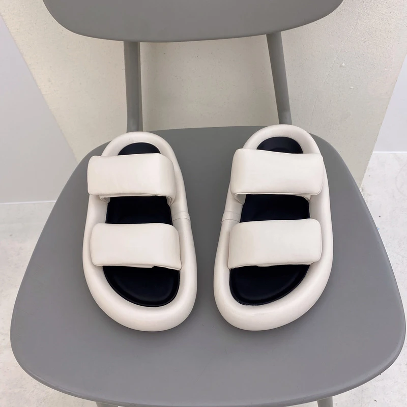 

Ladies Thick Sole Slippers Summer Beach EVA Soft Slip Sandals Casual Men's Ladies Indoor Non-Slip Sandals Dual-Use Shoes