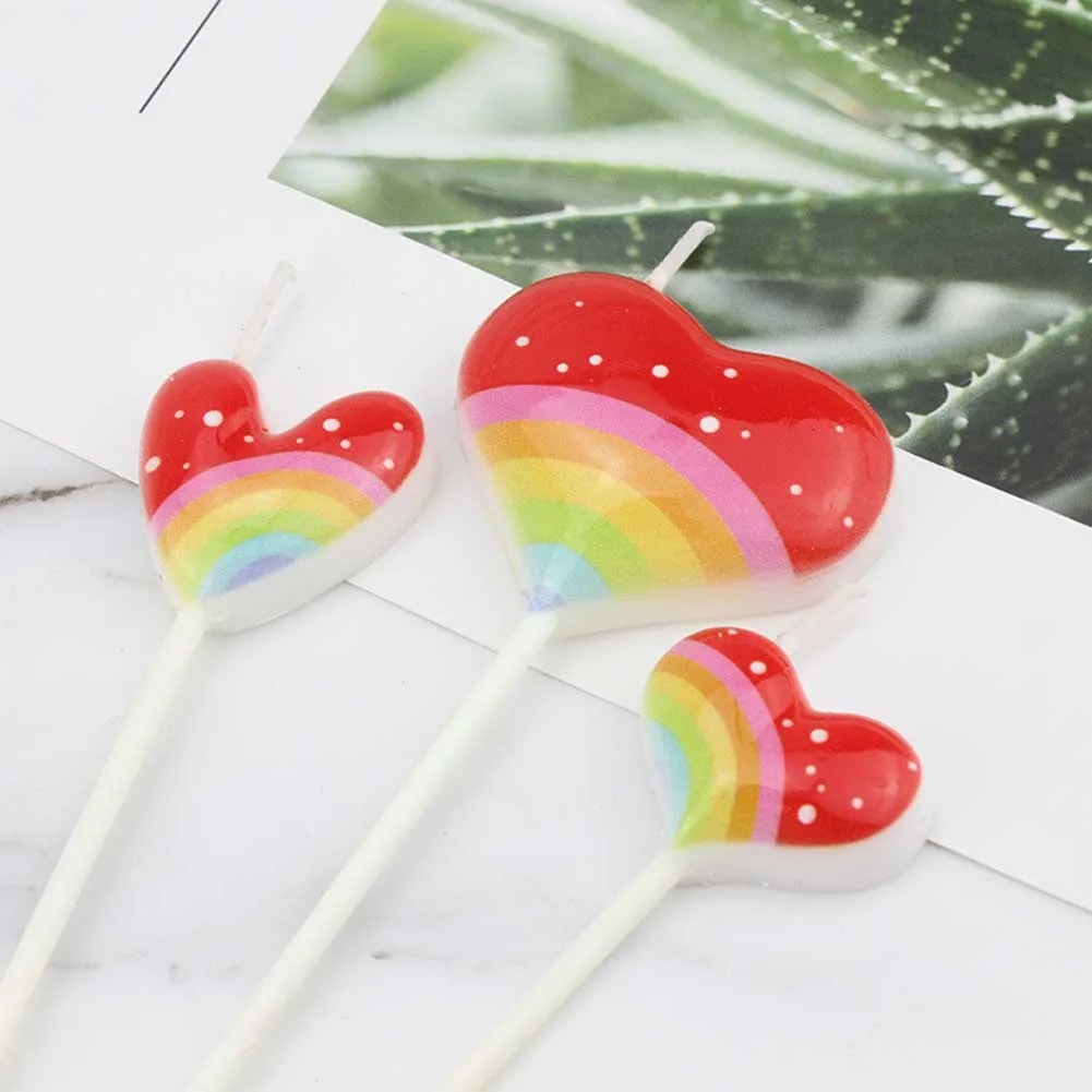 Новинка Золотая свеча в виде звезды для влюбленных на день рождения День Святого