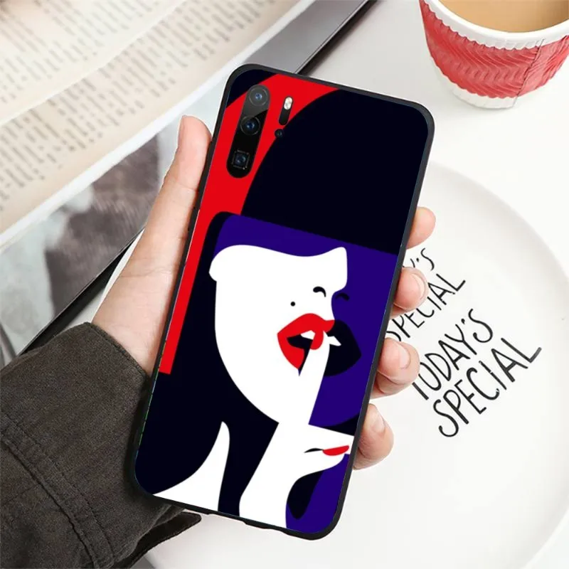 Модный чехол Crazy Horse для телефона Huawei P50 P40 P30 Pro Lite P Smart 2021 2019 Magic 3 черный мягкий