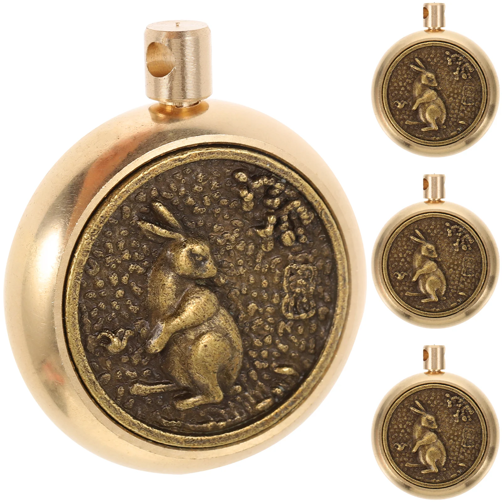 4 шт. брелок с кроликом Hulu крошечные подвески принадлежности для изготовления