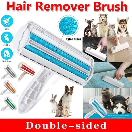 

Pet depilator hair removal brush roller Cat and dog hair cleaning brush to remove the lint on the furniture carpet Convenient