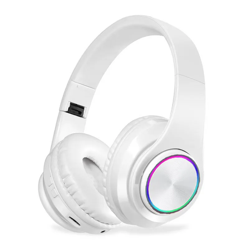 Беспроводная Bluetooth-гарнитура B39 цветная светящаяся гарнитура с поддержкой