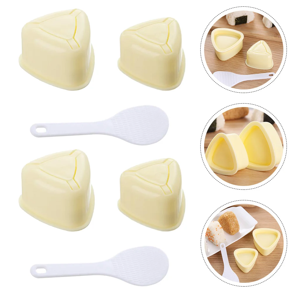 

Mold Sushi Rice Maker Onigiri Trianglepress Mould Musubi Diy Bento Shaper Making Nigiri Tool Molds Tools Japanese Decorating Non