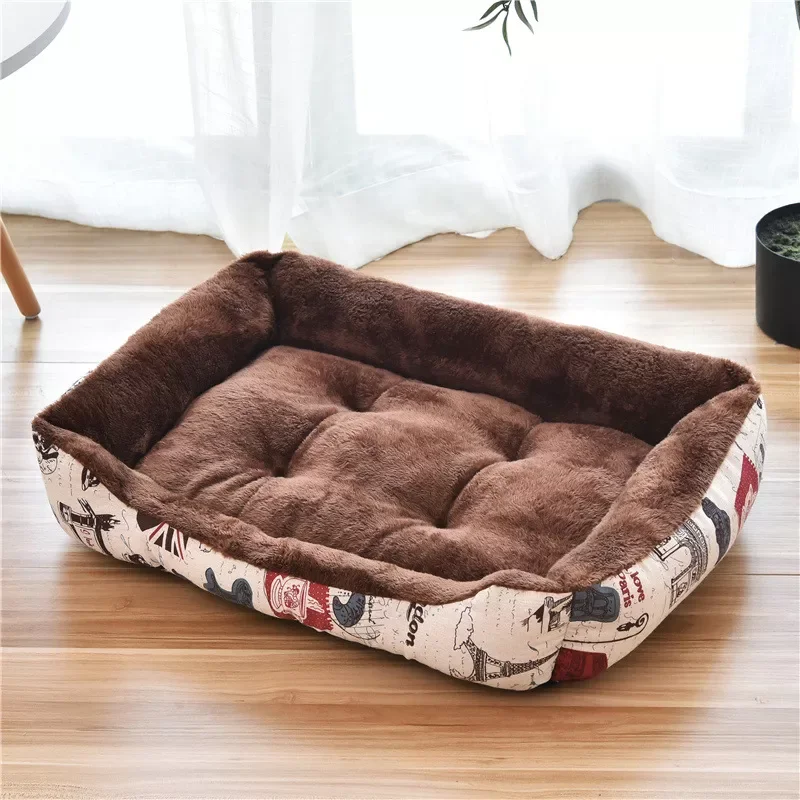 

NEW Pet Dog Bed Puppy Cushion Kennel For Cat Puppy Plus Size Soft Nest Dog Baskets For Small Large Dog Soft Sofa Animals Pad