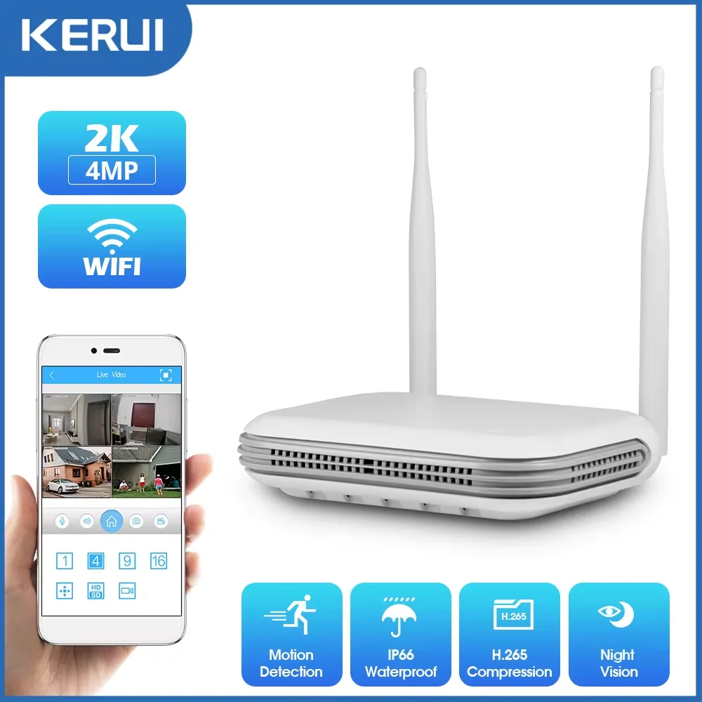 

KERUI 8-канальный Wi-Fi видеорегистратор