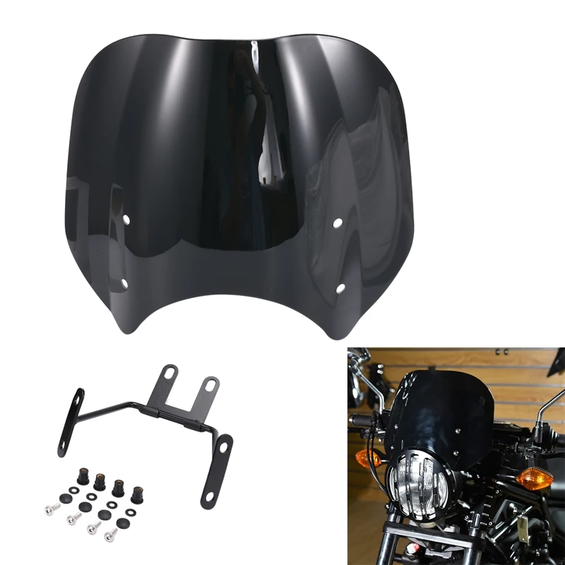 

Ветровой экран на лобовое стекло мотоцикла, передний экран для Honda CMX500 Rebel CMX 500 300 Rebel 500 2017-2020