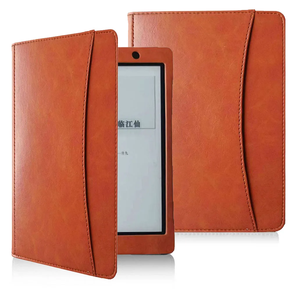 Capa Inteligente para Kobo Aura One 7.8 Polegada Ereader Ebook Couro do Plutônio Bolso Manga com Magnético Sono Automático Funda Kobo N709 Cover Case