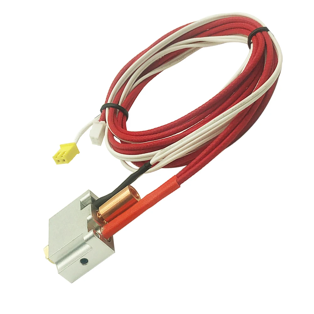 HzdaDeve High Quality Heating Block 24V 60W Cartridge Heater NTC 100K Thermistor Temp Sensor for Flsun V400 Delta 3D Printer Ext HzdaDeve High Quality Heating Block 24V 60W Cartridge Heater NTC 100K Thermistor Temp Sensor for Flsun V400 Delta 3D Printer Ext