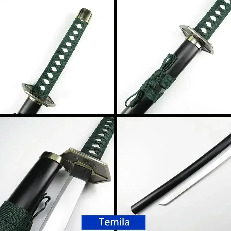 [Забавный] 100 см косплей аниме Bleach Zanpakutou оружие Aizen Sousuke Kyoukasuigetsu Katana деревянный меч
