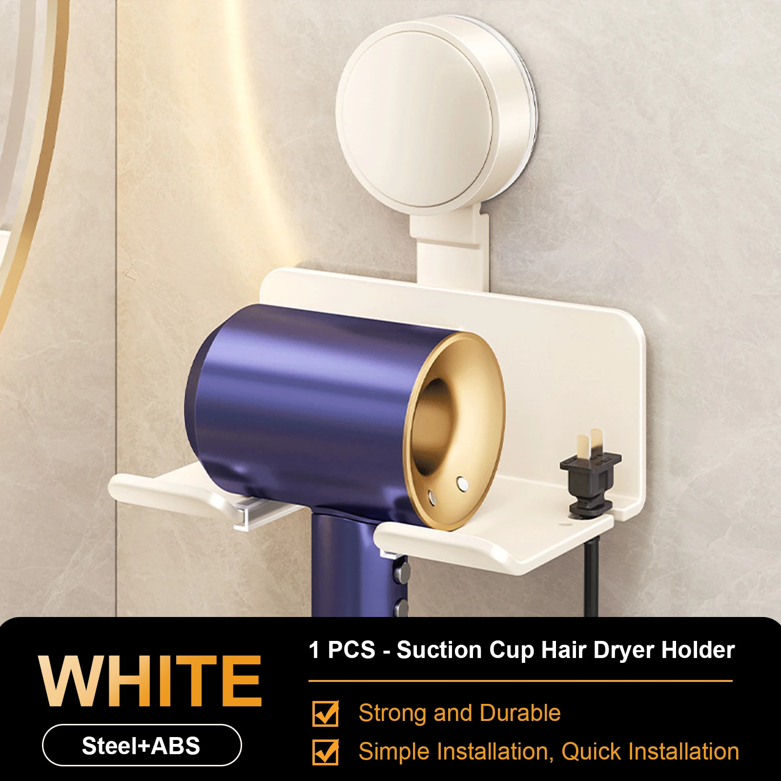 

Держатель для фена, настенная подставка для фена, подставка для выпрямителя, органайзер для фена, коробка, держатель для унитаза, полка, аксессуары для ванной комнаты