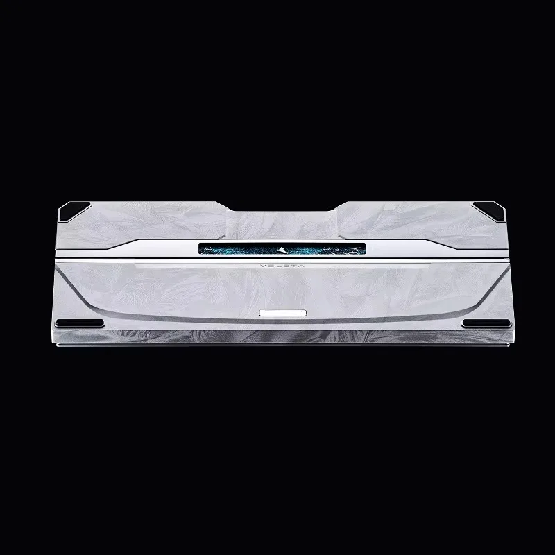 Фото Клавиатура VELOTA FUZZY 60 V2 с магнитными переключателями на эффекте Холла, трехъядерная синхронизация, низкая задержка, 60% форм-фактор, алюминиевый корпус с ЧПУ, премиум-класс №2