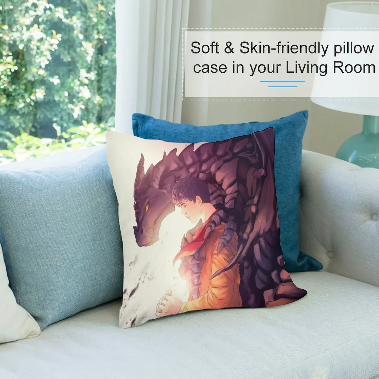 Декоративная подушка The Last Dragonlord White Edition рождественские украшения чехол для