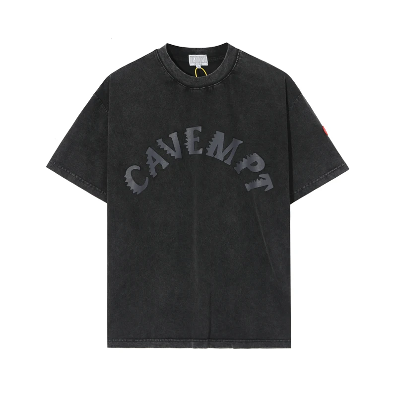 Футболка с пышным принтом Cavempt для мужчин и женщин 1:1 лучшее качество красивая