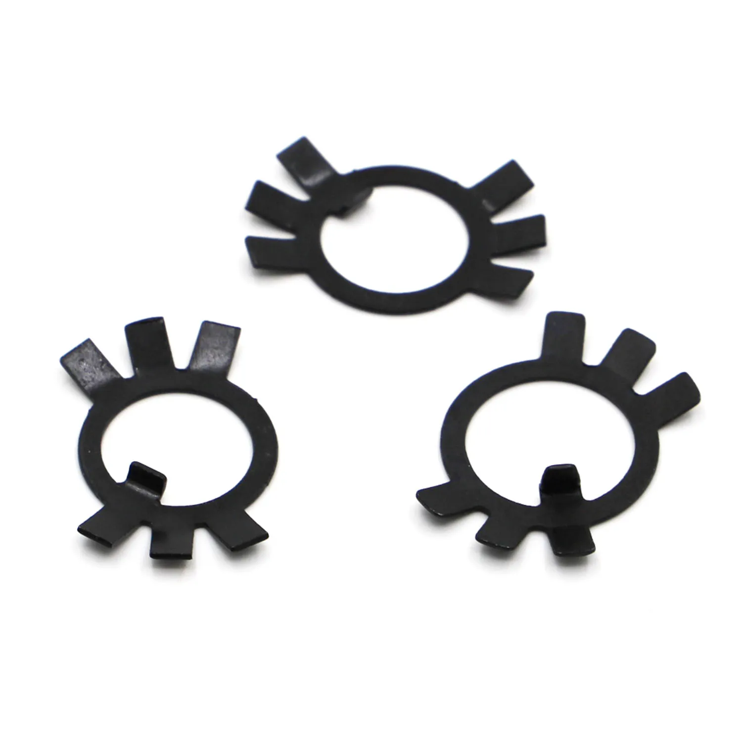 

Lock Gasket Spacer GB858 M10 M12 M14 M16 M18 M20 M24-M36 Black Steel Lock Washers Retaining Stop Washers For Slotted Round Nuts