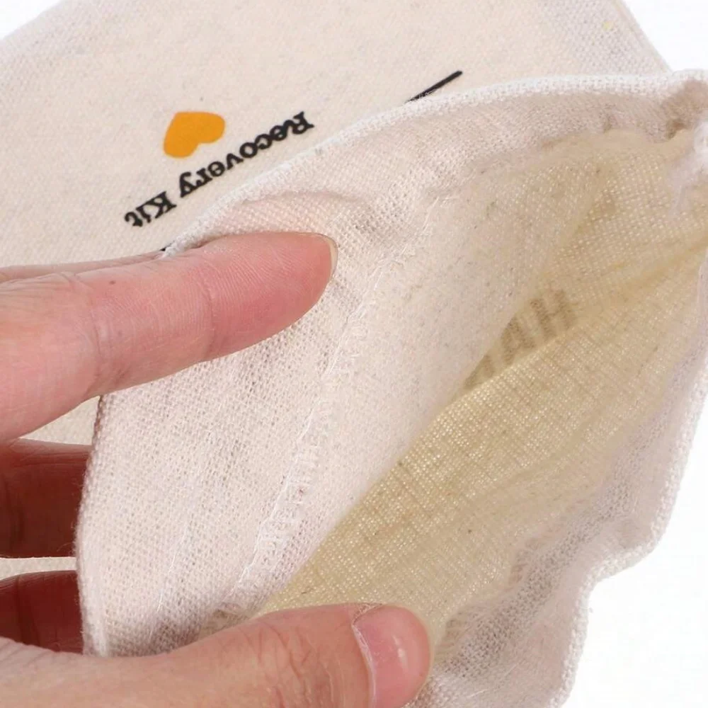 20- шт. изготовленный на заказ комплект похмелья сумки из мешковины для девичника