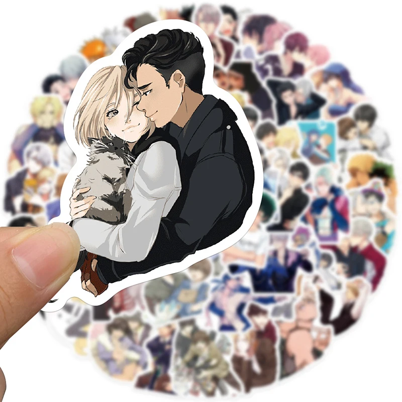 10/50 шт./Набор Аниме игра BL Yaoi ЛГБТ Мультяшные наклейки для багажа ноутбука DIY