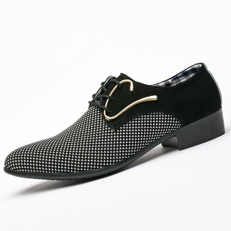 

men's casual leather shoes men's pointed toe shoes british shoes