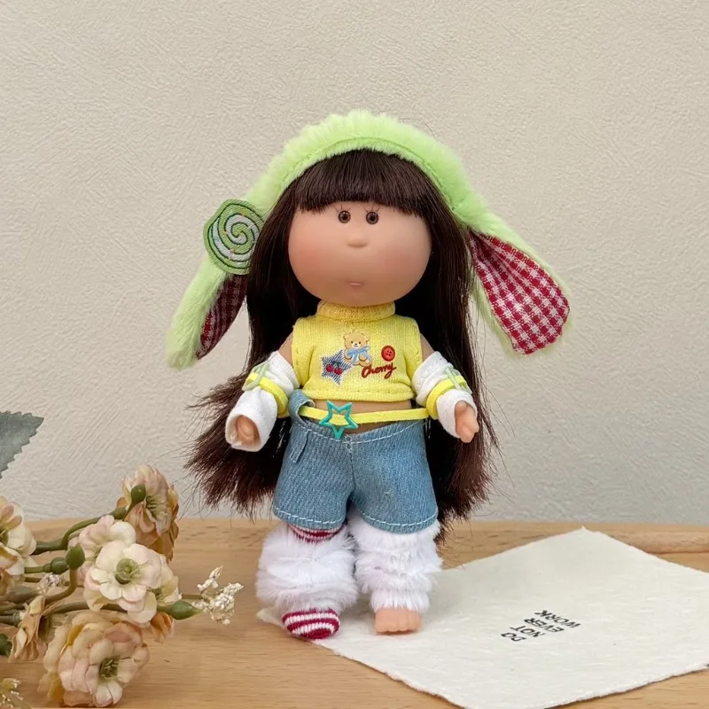 Фото Одежда для кукол подходит для кукол BJD 16-17 см, масштаб 1/8, 1/12, OB11YMY, GSC. Можно носить как аксессуары для игрушек DIY (кукла в комплект не входит). №5