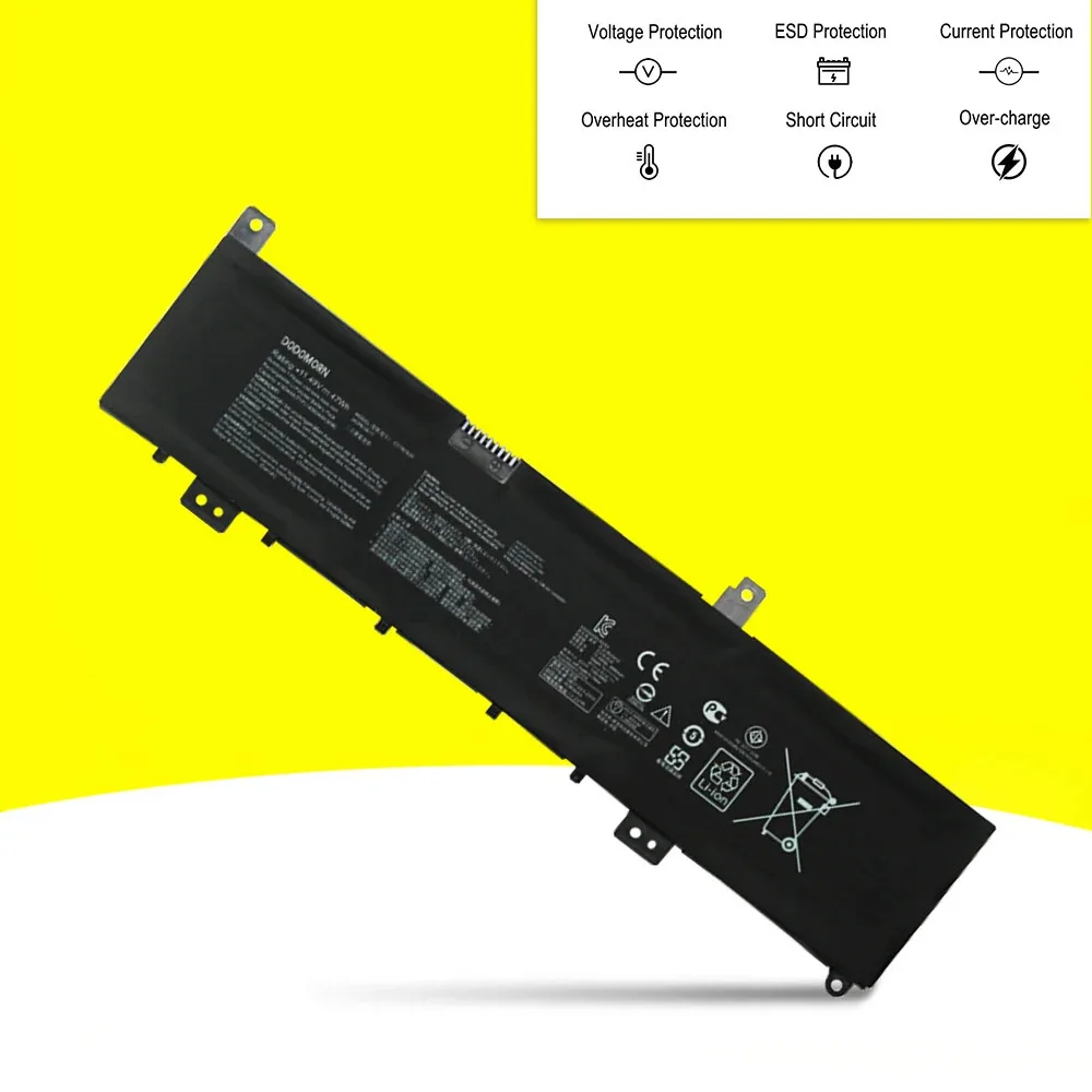 11 49 V 47Wh 4165mAh C31N1636 Аккумулятор для ноутбука ASUS VivoBook X580VD X580VN X580GD N580VN N580VD NX580VD N580GD