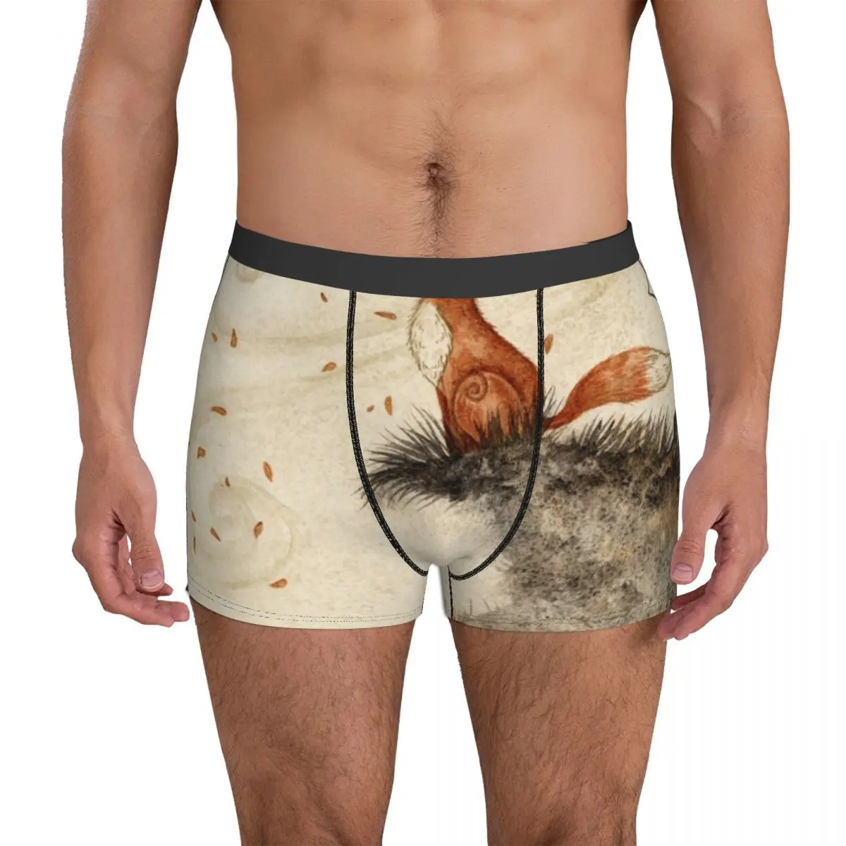 

Pumpkin Underwear Guarding the Pumpkin Patch Customs Trunk Hot Man Panties Plain Shorts Briefs Birthday Gift