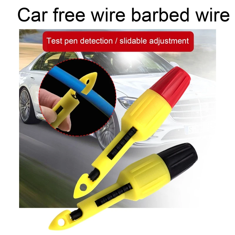 

Wire Piercing Probe Piercing Clip Set Wire Piercing Tool for Insulation Piercing Test for Multimeter Voltage Drop Shipping