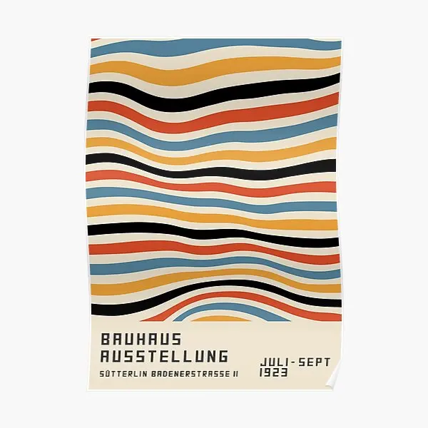 

Bauhaus, Современная галерея, абстрактный постер с, домашняя роспись, настенная печать, украшение комнаты, картина, забавная винтажная современная, без рамки