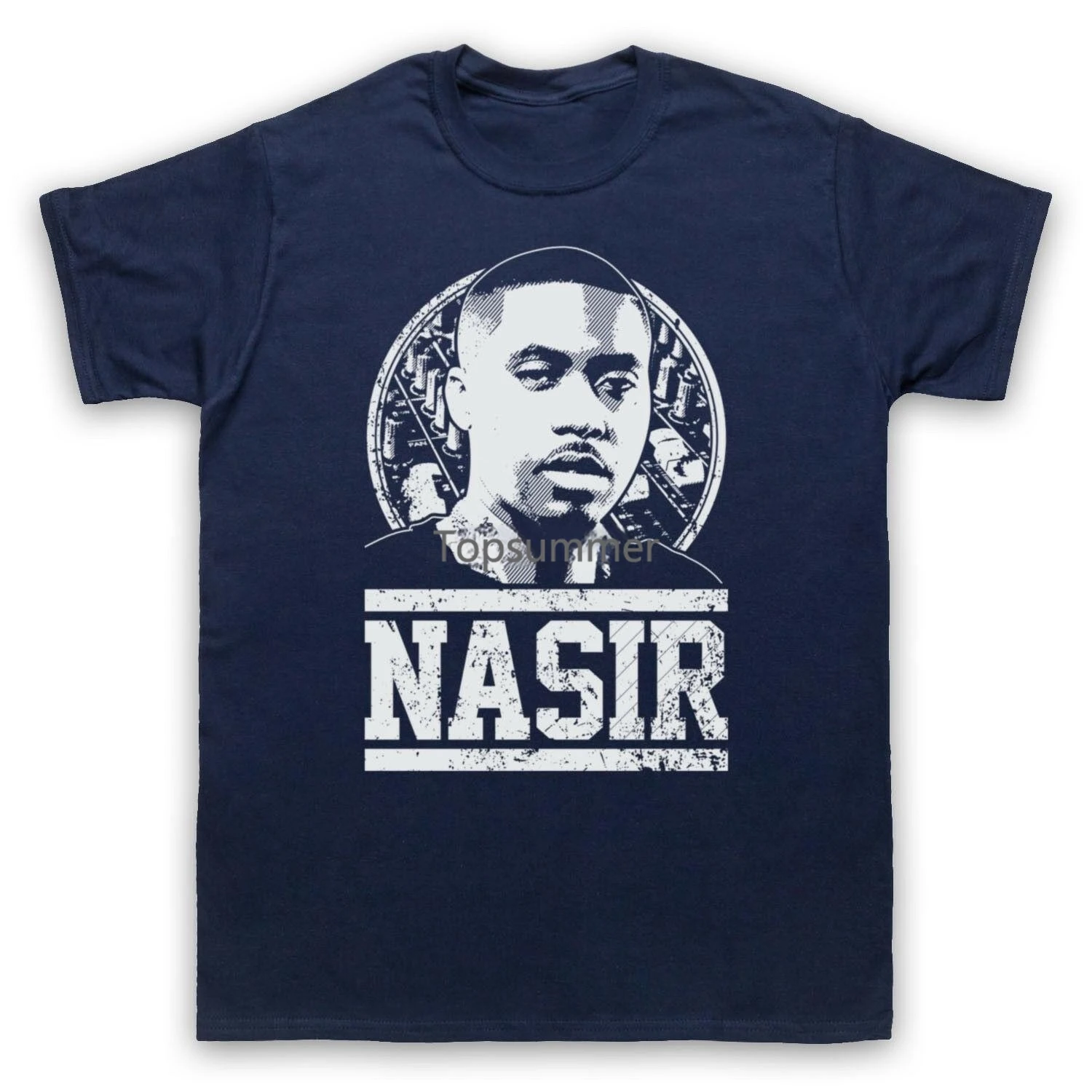 

Nas Nasir Bin Olu Dara Jones Unofficial Tribute Rapper Adults T-Shirt