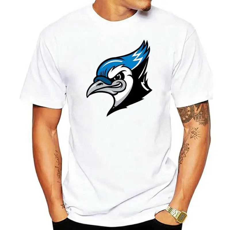

Fashion Printed mens T-Shirt Short Sleeve S-3Xl Blue jay Custom t shirts