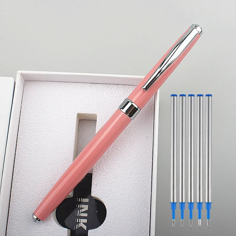 

Luxury quality luxury writing Pen Colour School student office Rollerball Pen New Stationery Supplies pens for writing