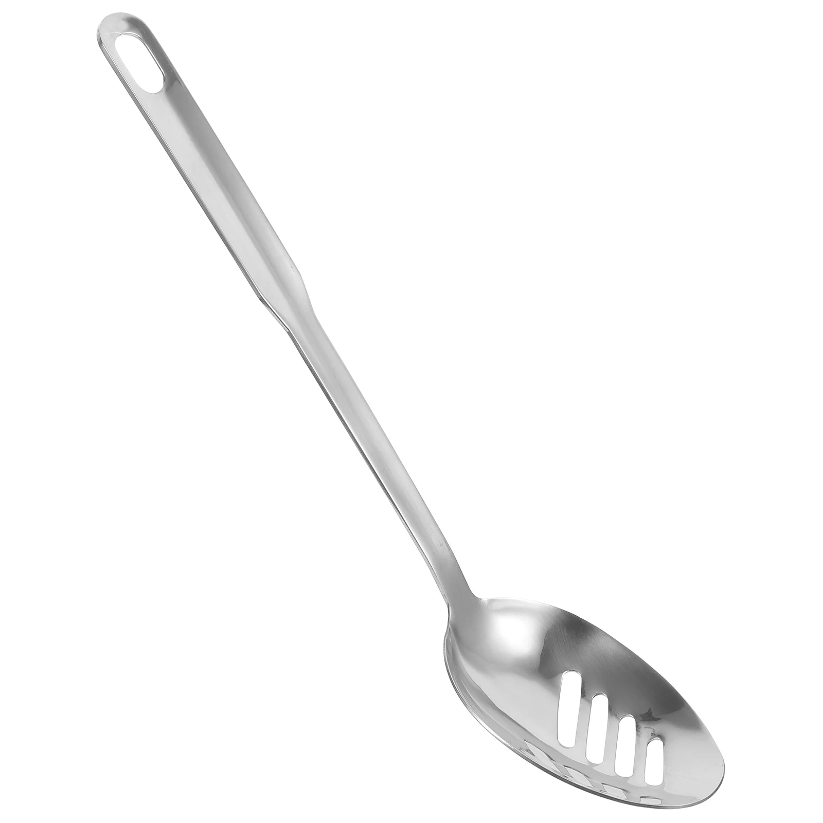 

Serving Spoons Slotted Utensils Kitchenaccessory Dinner Portable Household Reusable Ergonomic Stainless Steel