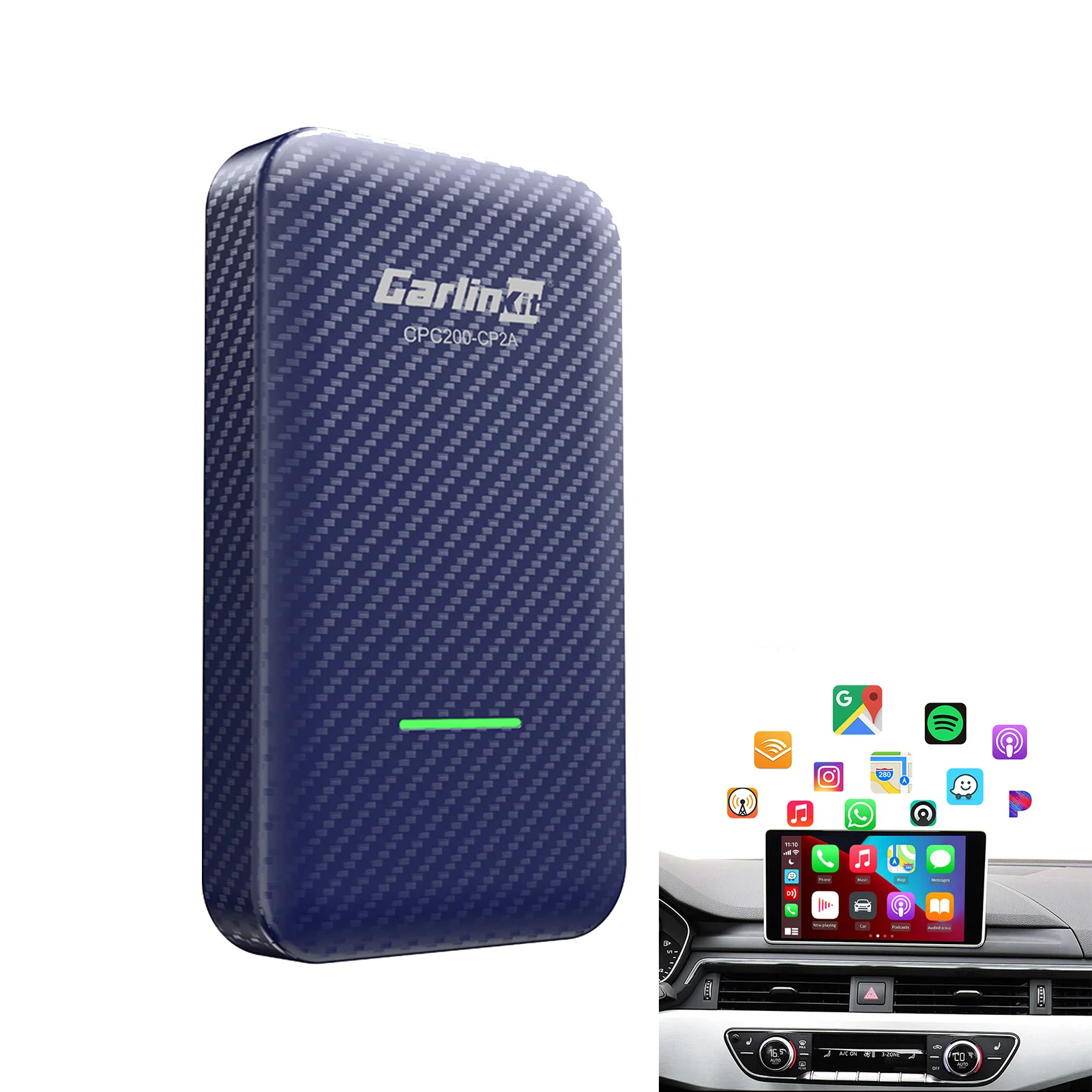 

Wireless Car Play Mini Android Auto Wireless Adapter Ai Box USB Dongle ForToyota ForVolkswagen ForAudi ForKia ForVolvo ForNissan