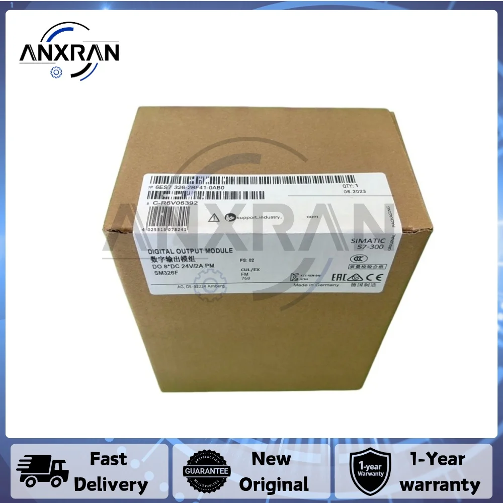 Фото Новый оригинальный модуль Siemens 6ES7326-2BF41-0AB0 6ES73262BF410AB0 SIMATIC S7 SM 326, F-DO 8 X DC 24V/2A PM PLC №2