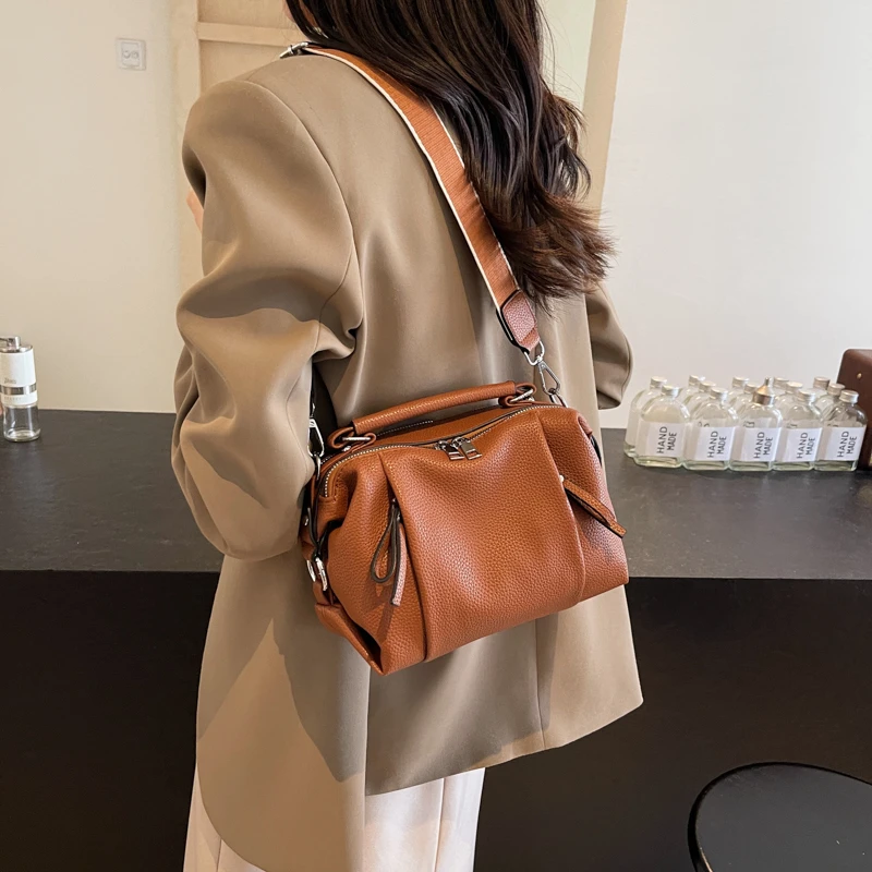 Высококачественные кожаные сумки через плечо для женщин 2024 брендовые роскошные