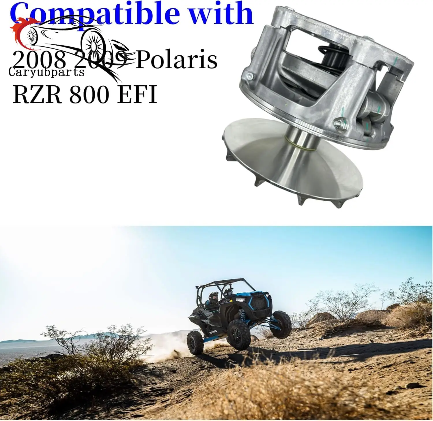 Комплект сцепления первичного привода со шкивом с весом пружины для Polaris RZR800 RZR 800