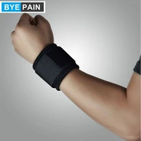 1pair byepain wrist support brace breathable neoprene strap compression pad for working out wrist pain sprain tendonitis