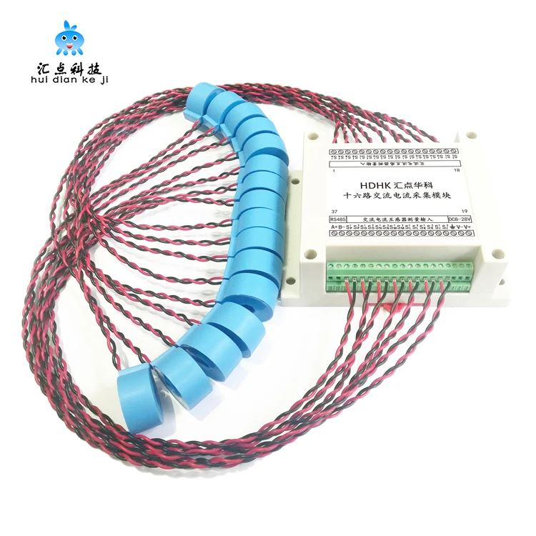 Многоканальный модуль сбора тока 16 переменного RS485 датчик измерения