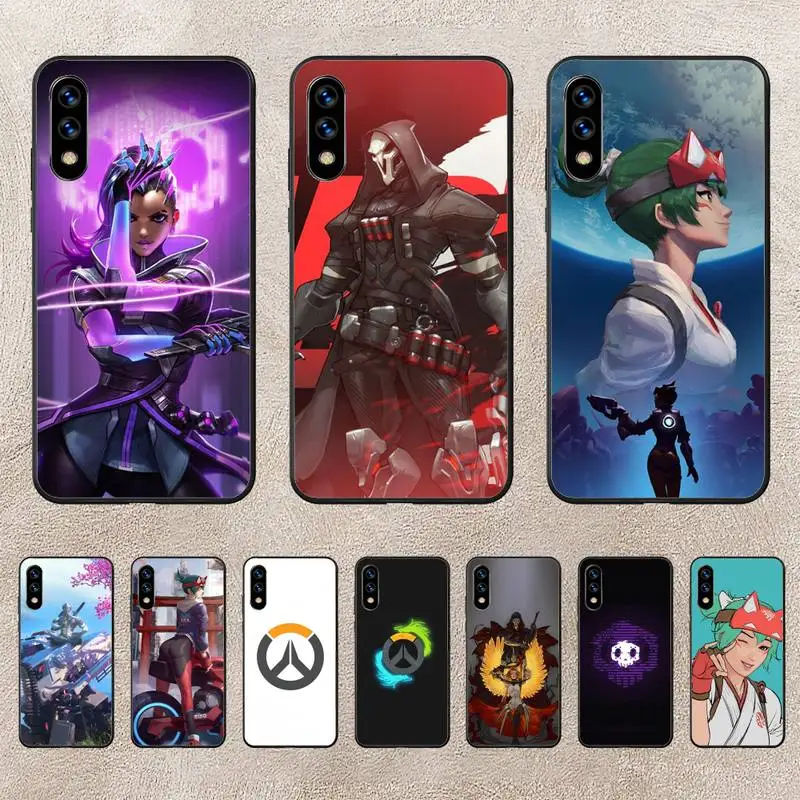

Hot Game O-Overwatch Phone Case For Huawei P10 P20 P30 P50 Lite Pro P Smart Plus Cove Fundas