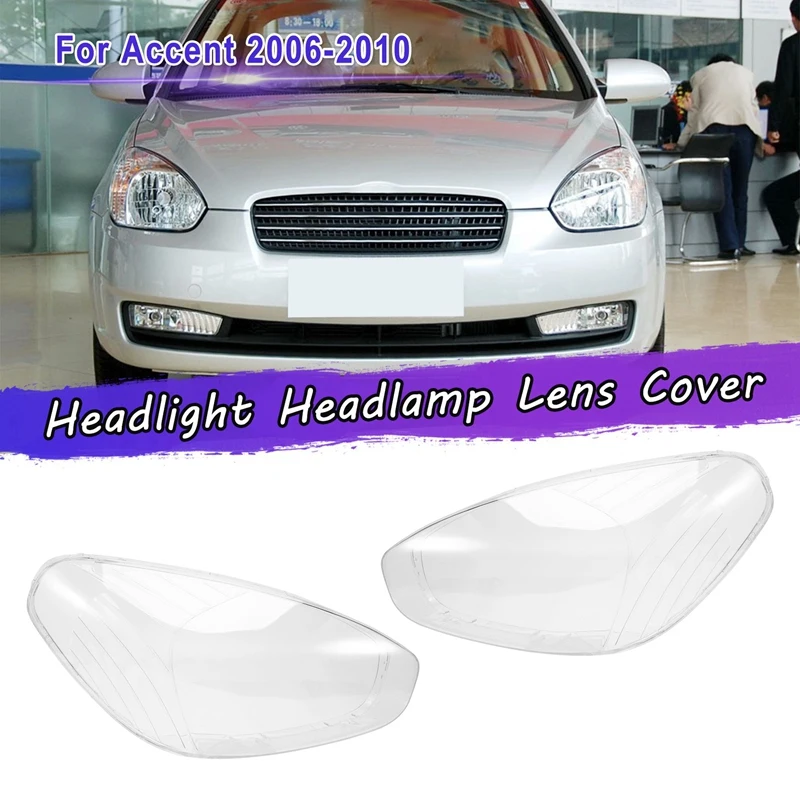 

Налобный фонарь для Hyundai Accent 2006-2010, налобный фонарь для автомобиля