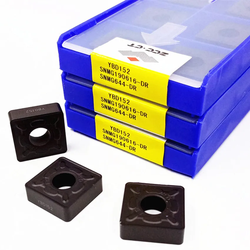 SNMG190612-DR YBD152/SNMG190616-DR YBD152/SNMG190616-DR YBD102 SNMG643 SNMG644 ZCC.CT Твердосплавные токарные пластины с ЧПУ 10 шт./кор.
