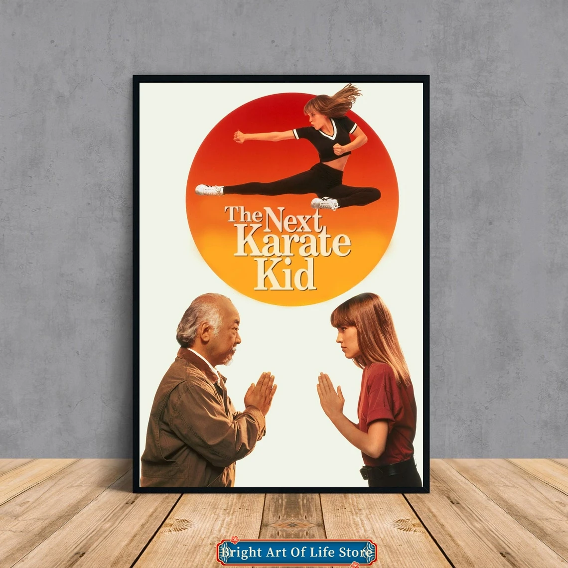 The Next Karate Kid (1994) Классический постер фильма Обложка фото холст печать квартира