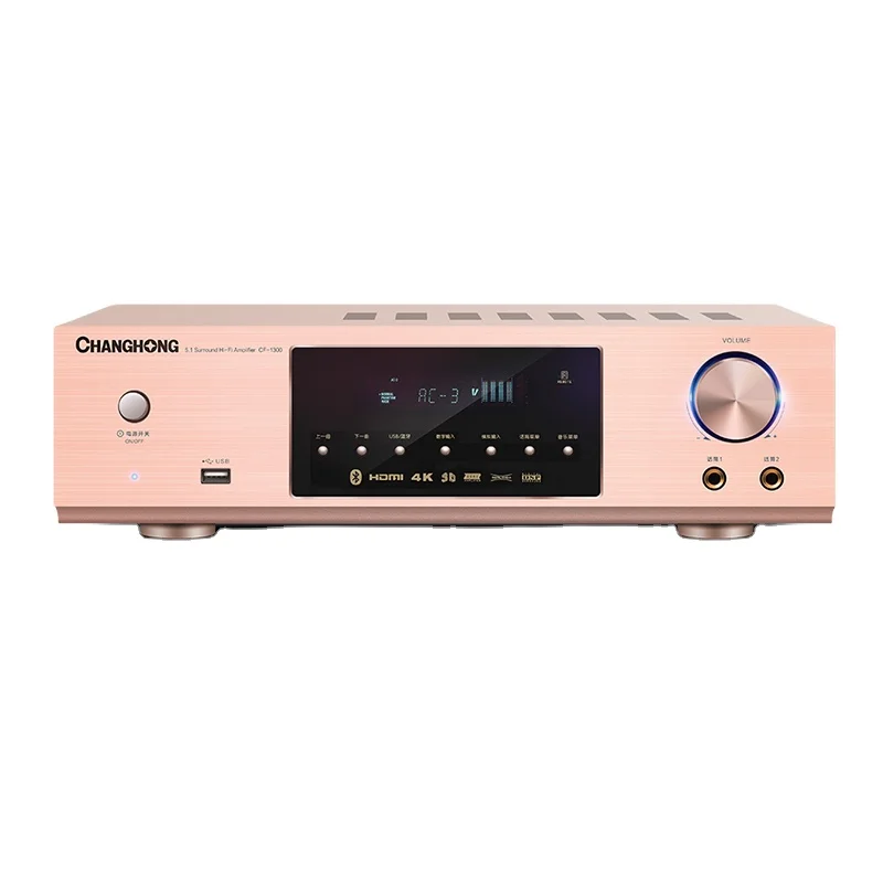 

KYYSLB 900W 220V Blueteeth Sound Amplifiers High Power Amplifier 5.1 HIFI Fever Digital Home Audio KTV Karaoke Speaker Amplifier