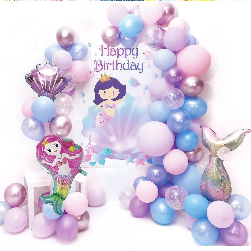 

1 Набор латексных шаров с надписью «Happy Birthday»